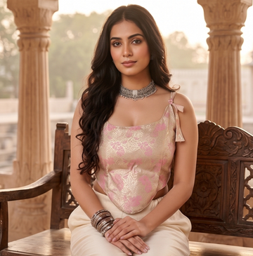 Shop Ethnic Corset for Navratri: Dandiya & Garba Fusion Fits
